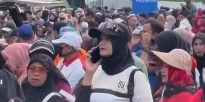 Rangkaian peringatan HUT ke-129 Kota Balikpapan yang diselenggarakan Kecamatan Balikpapan Utara di Grand City, pada Minggu (15/2/2026). Foto: BorneoFlash/Niken Sulastri