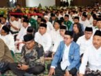 Ribuan muslim dan muslimat Nahdlatul Ulama (NU) memperingati Hari Lahir ke-100 NU tahun (1 abad) di Ibu Kota Nusantara pada Sabtu (31/01/2026).Foto: HO/Humas Otorita IKN