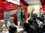 Arsip foto - Suasana penyelenggaraan bursa kerja Job Fair 2025 di Kantor Kementerian Ketenagakerjaan (Kemnaker) RI di Jakarta, Kamis (22/5/2025). FOTO : ANTARA/Arnidhya Nur Zhafira