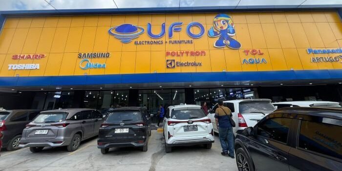 UFO Elektronika Balikpapan berlokasi di Jalan Indrakila No. 65, Kelurahan Gunung Samarinda Baru, Kecamatan Balikpapan Utara. Foto: BorneoFlash/Niken Sulastri