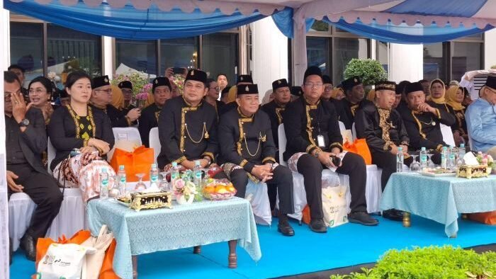 Upacara Peringatan Hari Jadi ke-129 Kota Balikpapan di Halaman Balai Kota Balikpapan, pada Selasa (10/2/2026), Foto: BorneoFlash/Niken Sulastri