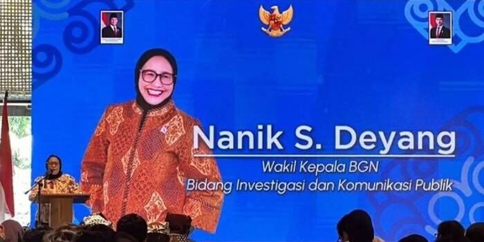 Wakil Kepala BGN bidang Komunikasi Publik dan Investigasi Nanik Sudaryati Deyang. FOTO: BorneoFlash.com/HO-BGN