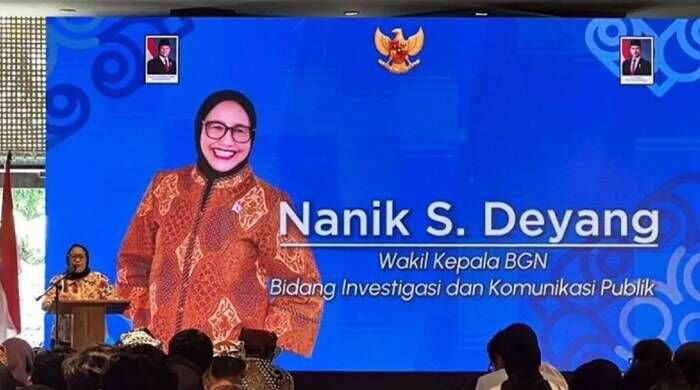 Wakil Kepala BGN bidang Komunikasi Publik dan Investigasi Nanik Sudaryati Deyang. FOTO: BorneoFlash.com/HO-BGN