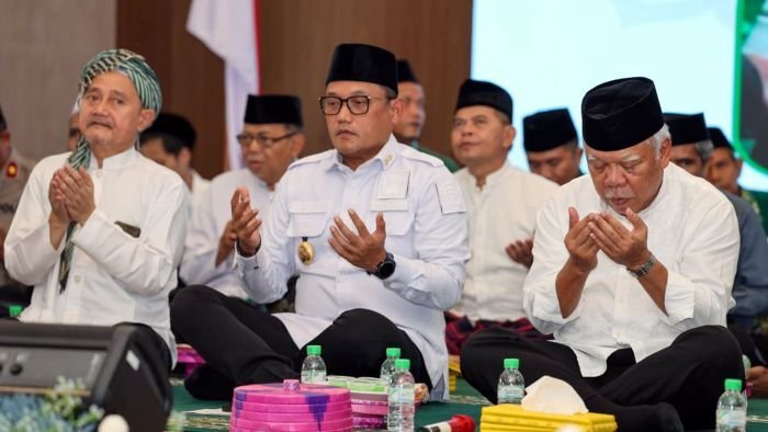 Wakil Gubernur Kalimantan Timur, Seno Aji turut menghadiri peringatan Hari Lahir ke-100 NU di IKN. Foto: HO/Humas Otorita IKN