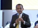 Menteri Energi dan Sumber Daya Mineral (ESDM) Bahlil Lahadalia menyampaikan paparan dalam Indonesia Economic Outlook 2026 di Gedung Danantara, Jakarta, Jumat (13/2/2026). FOTO: Tangkapan Layar Youtube/PerekonomianRI