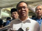 Arsip - Deputi Ketersediaan dan Stabilisasi Pangan Bapanas sekaligus Ketua Pelaksana Satgas Saber Pelanggaran Pangan I Gusti Ketut Astawa menjawab pertanyaan awal media di Jakarta, Selasa (17/3/2026). FOTO : ANTARA/Harianto