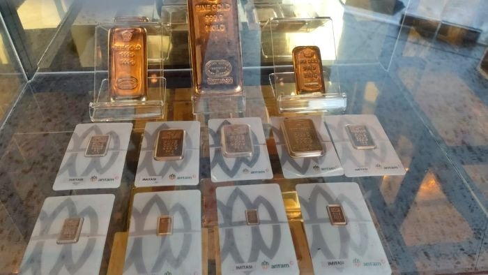 Emas Antam di Balikpapan. BorneoFlash/Ist