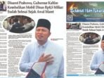 Headline E-Paper BorneoFlash Edisi Senin 23 Maret 2026.