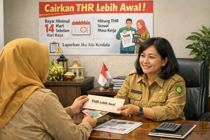 Disnaker Samarinda Imbau Perusahaan Cairkan THR Lebih Awal