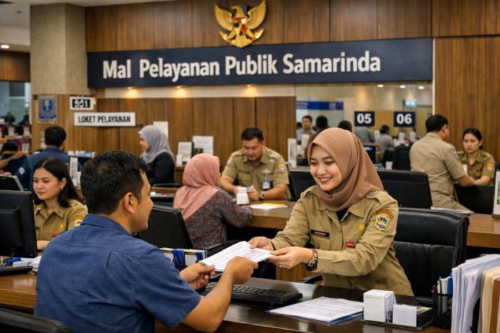 Layanan Publik di Samarinda Kembali Normal Usai Libur Idulfitri