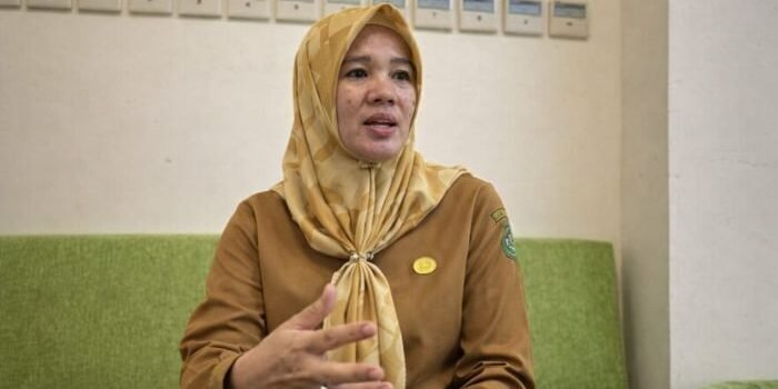 Kepala Bidang (Kabid) Bina Marga Dinas PU Kukar, Linda Juniarti. Foto: BorneoFlash/Ernita Sriana