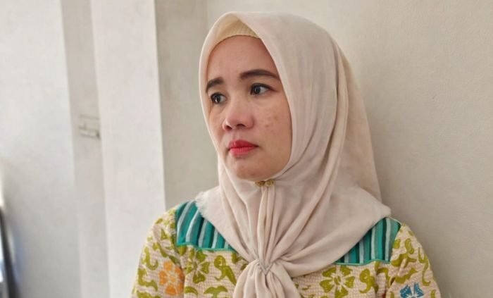 Kepala Bidang di Dinas PU Kukar, Linda Juniarti. Foto: BorneoFlash/Ernita Sriana