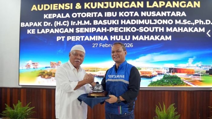 General Manager PHM Setyo Sapto Edi Bersama Kepala Otorita OIKN Basuki Hadimuljono. Foto: HO/PHM