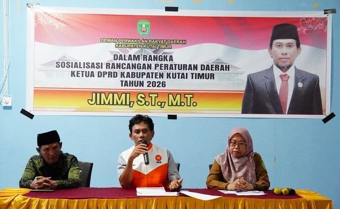 Ketua DPRD Kutim Jimmi Sosialisasikan Raperda Kabupaten Layak Anak di Sangatta
