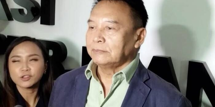 Anggota Komisi I DPR RI TB Hasanuddin di kompleks parlemen, Jakarta, Selasa (12/8/2025). FOTO: ANTARA/Bagus Ahmad Rizaldi