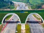 Kondisi jalan tol IKN yang menghubungkan Balikpapan ke IKN. Foto: HO/Humas Otorita IKN