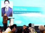 Menteri Pemuda dan Olahraga Erick Thohir memberikan sambutan dalam acara Ciputra Golfpreneur Award 2026 yang digelar Ciputra Golfpreneur Foundation (CGF) di Jakarta, Kamis (12/3/2026). FOTO : ANTARA/Humas Kemenpora RI/pri.