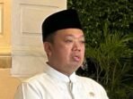 Menteri Agraria dan Tata Ruang/Kepala Badan Pertanahan Nasional (ATR/BPN) Nusron Wahid ditemui di Kompleks Istana Kepresidenan, Jakarta, Kamis (5/3/2026). FOTO: ANTARA/Maria Cicilia Galuh