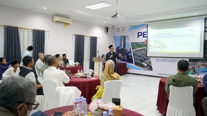 PEP Sangasanga Field dan PKSS yang bernaung di bawah PHI Zona 9, dan PT Elnusa Tbk, menerima kunjungan Safari Ramadan dan Board Greetings manajemen PT Pertamina Hulu Energi (PHE) selaku Subholding Upstream pada 1-2 Maret 2026. Foto: HO/PHI