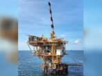 PHM berhasil onstream Platform WPN-7 yaitu NB-701 dan NB-702, pada Proyek Sisi Nubi Area of Interest 1-3-5 (SNB AOI 1-3-5) di lapangan lepas pantai Sisi Nubi, Wilayah Kerja Mahakam, Kaltim. Foto: HO/PHM