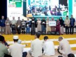 PHM dan Badan Dakwah Islam (BDI) PHM menyelenggarakan Safari Ramadan di Balikpapan pada Minggu (8/3/2026) dengan menyerahkan bantuan berupa santunan dan peralatan sekolah bagi 20 anak-anak penyandang disabilitas (tuna rungu dan tuna wicara). Foto: HO/PHM