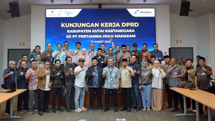 PHM menerima kunjungan kerja DPRD Kabupaten Kukar di Kantor PHM, Balikpapan, pada Selasa (17/03/2026). Foto: HO/PHM