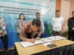 PLN UIP KLT melakukan penandatanganan Pakta Integritas Pengamanan Pembangunan Strategis (PPS) bersama Kejaksaan Agung Republik Indonesia pada 26 Februari 2026 di Samarinda. Foto: HO/PLN UIP KLT