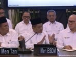 Menteri Energi dan Sumber Daya Mineral (ESDM) Bahlil Lahadalia mengikuti Sidang Kabinet Paripurna di Istana Negara, Jakarta, Jumat (13/3/2026). FOTO: Tangkapan layar YouTube/Sekretariat Presiden