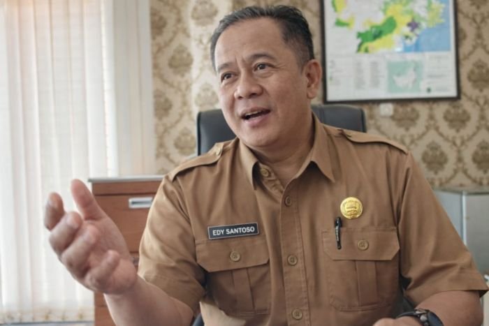 Pelaksana Tugas (Plt) Kepala Dinas Pertanahan dan Penataan Ruang Kukar, Edy Santoso. Foto: BorneoFlash/Ernita Sriana