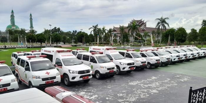Pemkab Kutim menegaskan bahwa anggaran Rp9 miliar tersebut dialokasikan untuk pengadaan 40 unit ambulans operasional. Foto: HO/kutaitimurkab.go.id