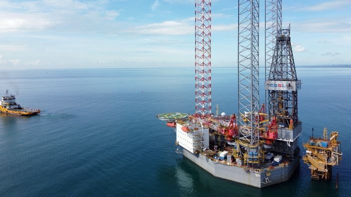 Pengeboran dua sumur sisipan (infill) di Lapangan Kerindingan, lepas pantai Selat Makassar, Kalimantan Timur, sejak Februari hingga Maret 2026 oleh PHKT. Foto: HO/PHKT