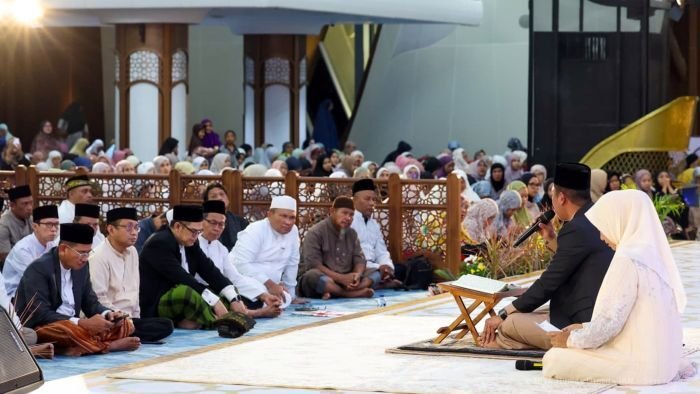 Peringatan Nuzulul Quran tingkat nasional di Masjid Negara IKN, pada Sabtu (7/3/2026). Foto: HO/Humas Otorita IKN