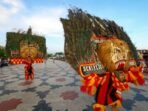 Pertunjukan Reog Ponorogo yang digelar menarik antusiasme masyarakat pada Sabtu (28/03/2026). Foto: HO/Humas Otorita IKN