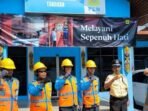 Petugas PLN Unit Layanan Pelanggan (ULP) Tarakan tetap bertugas demi memastikan pasokan listrik tetap andal selama hari raya. Foto: HO/ PT PLN (Persero) UID Kaltimra