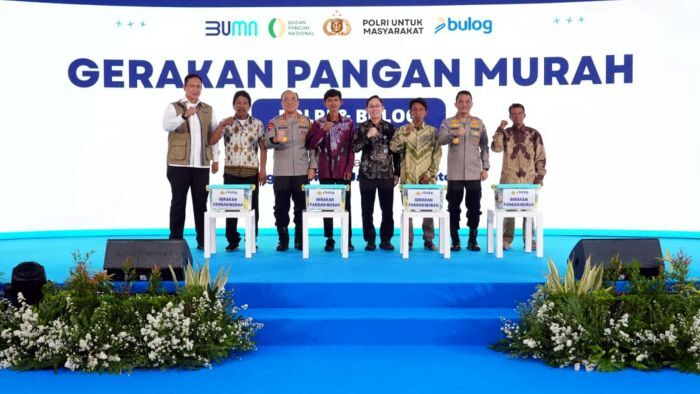 Polri bersama Perum Bulog menggelar Gerakan Pangan Murah secara serentak dilaksanakan di 36 Polda dan sekitar 500 Polres, pada Jumat (13/3/2026). Foto: HO/Humas Polda Kaltim