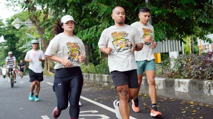 Run The City by Grand Filano Ramaikan Bali, Ratusan Anak Muda Lari Bareng Tampilkan Gaya Stylish