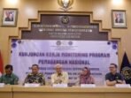 Sekjen Kemnaker, Cris Kuntadi saat meninjau langsung Program Pemagangan Nasional (MagangHub) di Lapas Kelas I Sukamiskin, Bandung, pada Jumat (13/3/2026). Foto: HO/Biro Humas Kemnaker