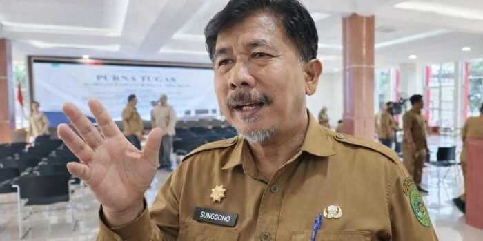 Sekretaris Daerah Kutai Kartanegara, Sunggono. Foto: BorneoFlash/Ernita Sriana 