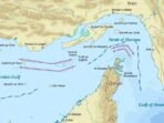 Peta Selat Hormuz. FOTO: Wikipedia Commons