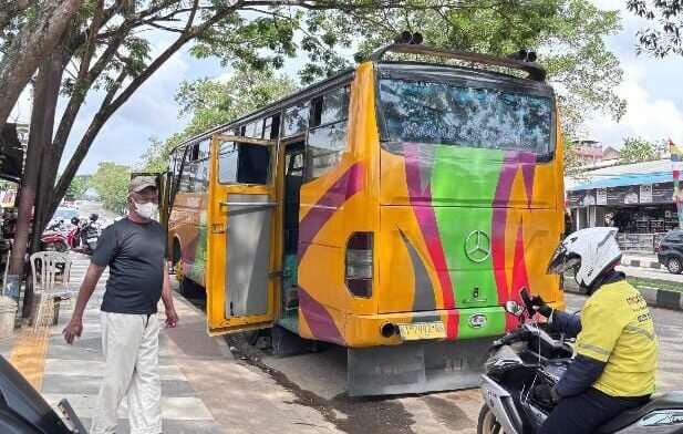 Terminal Bayangan yang berada di Jl APT Pranoto Kota Samarinda. Foto: BorneoFlash/Nur Ainunnisa