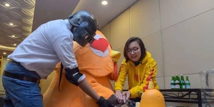 Wakil Menteri Ekonomi Kreatif Irene Umar menghadiri acara perayaan ulang tahun PUBG MOBILE bertajuk "8EYOND THE CIRCLE" di Grand City, Surabaya, Jawa Timur, Sabtu (28/3/2026) FOTO : ANTARA/HO Kementerian Ekonomi Kreatif