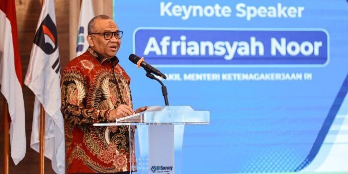 Wakil Menteri Ketenagakerjaan (Wamenaker), Afriansyah Noor Wakil Menteri Ketenagakerjaan (Wamenaker), Afriansyah Noor. Foto: HO/Biro Humas Kemnaker