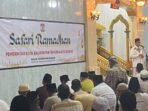 Wali Kota Balikpapan, H. Rahmad Mas’ud,dalam kegiatan Safari Ramadan, di Masjid Mishbahush Shudur Jalan 21 Januari RT 3 Kelurahan Baru Tengah Kecamatan Balikpapan Barat, pada Rabu Malam (4/3/2026). Foto: BorneoFlash/Ardian